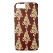 Sparkly kerstboom Case-Mate iPhone case (Achterkant)