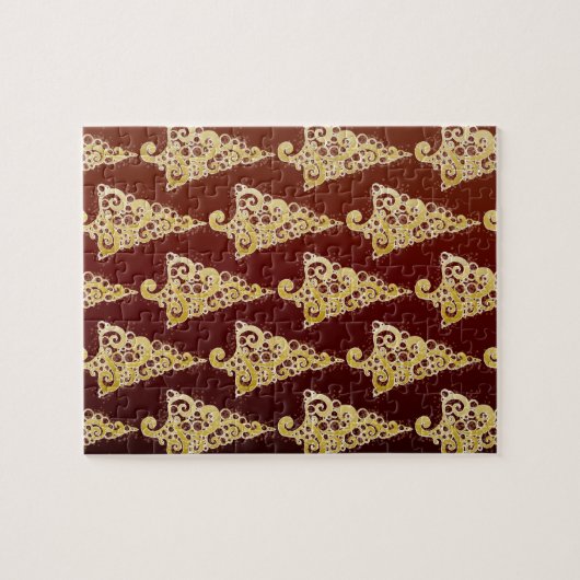 Sparkly kerstboom legpuzzel (Horizontaal)