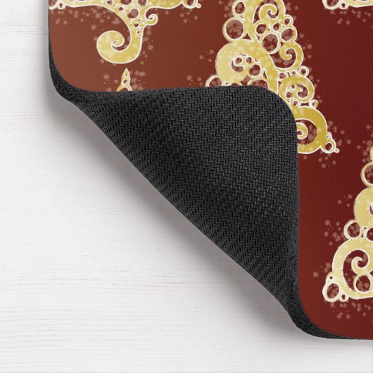 Sparkly kerstboom muismat (Hoek)