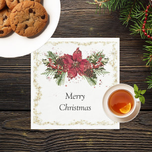 Sparkly Kerstservetten Servet