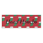 Sparkly KerstStockings Naambadge (Voorkant)