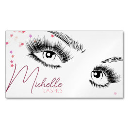 Sparkly Lashes Nazorginstructies Star Glitter Magnetisch Visitekaartje