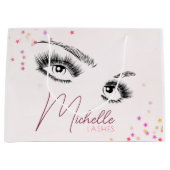 Sparkly Lashes Roze Glitter Confetti Aftercare Kit Groot Cadeauzakje (Voorkant)