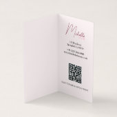 Sparkly Lashes Roze Glitter Star Confetti Make-up Visitekaartje (Binnen)