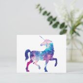 Sparkly Magical Unicorn Briefkaart (Staand voorkant)
