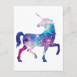 Sparkly Magical Unicorn Briefkaart