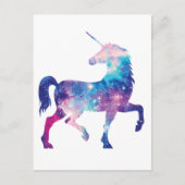 Sparkly Magical Unicorn Briefkaart (Voorkant)