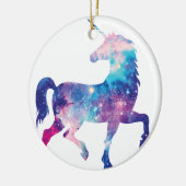 Sparkly Magical Unicorn Keramisch Ornament (Links)