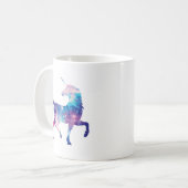 Sparkly Magical Unicorn Koffiemok (Voorkant links)