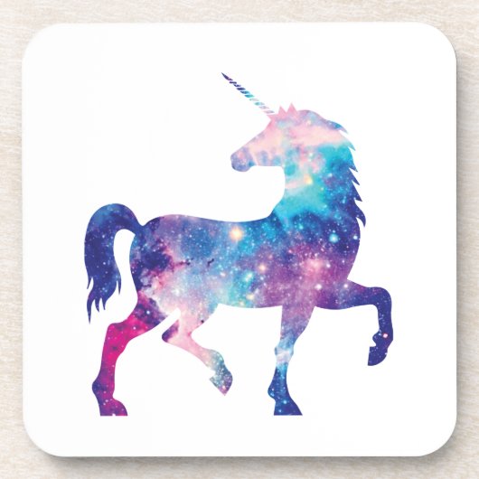 Sparkly Magical Unicorn Onderzetter (Voorkant)