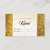 Sparkly magisch zand hoeveel Kisses Bridal Informatiekaartje (Voorkant)