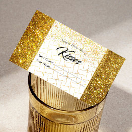 Sparkly magisch zand hoeveel Kisses Bridal Informatiekaartje