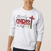 Sparkly Merry ChrisTmas Sweatshirt (Voorkant)