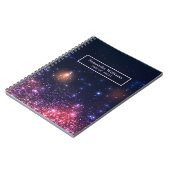 Sparkly Modern Beauty Salon make-up Artist Notitieboek (Linkerzijde)