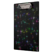 Sparkly Multicolor Stars Klembord (Links)