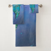 Sparkly Ocean Mermaid Fin Tail Enchanted Bad Handdoek (Insitu)