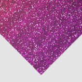 Sparkly Oranje en Paars gradiënt Glitter Tissuepapier (Detail)