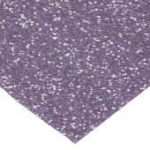 Sparkly Paars en Silver Glitter Korte Tafelloper (Hoek)