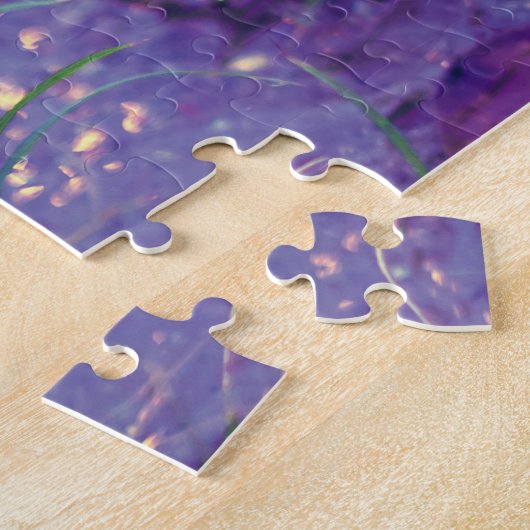 Sparkly Paars Rain Legpuzzel (Zijkant)
