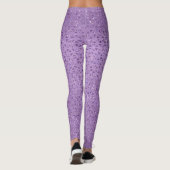Sparkly Paarse Leggings (Achterkant)