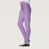 Sparkly Paarse Leggings (Links)