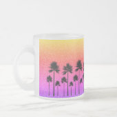 Sparkly Palm Trees Matglas Koffiemok (Links)