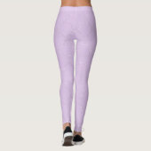 Sparkly Pastel Lila Leggings (Achterkant)