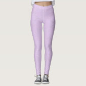 Sparkly Pastel Lila Leggings (Voorkant)