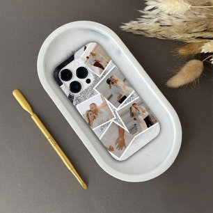 Sparkly Photo Collage Iphone 14 Hoesje