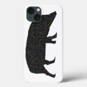 Sparkly Pig Case-Mate iPhone Case (Achterkant)