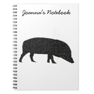 Sparkly Pig  Notitieboek