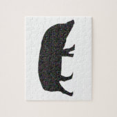 Sparkly Pig Puzzle Legpuzzel (Verticaal)