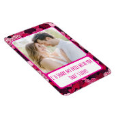 Sparkly Pink Hearts Share My Fries Flexible Magneet (Rechterzijde)