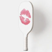 Sparkly Pink Lips Pickleball Paddle (Links)