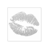 Sparkly Pink Lips Rubberstempel (Afrduk)