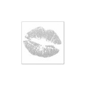 Sparkly Pink Lips Rubberstempel (Afrduk)