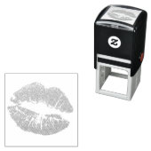 Sparkly Pink Lips Zelfinktende Stempel (In situ)