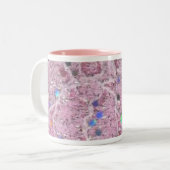 Sparkly Pink Mok (Voorkant links)
