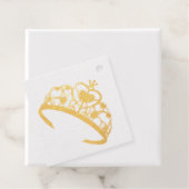 Sparkly Princess Queen Tiara Dress Crown Bedankjes Labels (Met doos)
