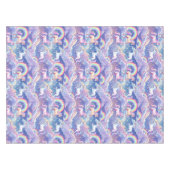 Sparkly rainbow and unicorns on clouds tafelkleed (Voorkant (Horizontaal))