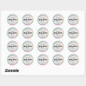 Sparkly Rainbow Pastel Gekleurde Body Butter Label (Vel)