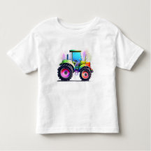 Sparkly Rainbow tractor voor jongens en meisjes
