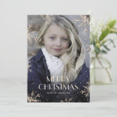 Sparkly Red Buffalo Pset Kaarten voor kerstmis (Staand voorkant)