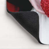 Sparkly Red Love Heart (Valentijnsdag) Muismat (Hoek)