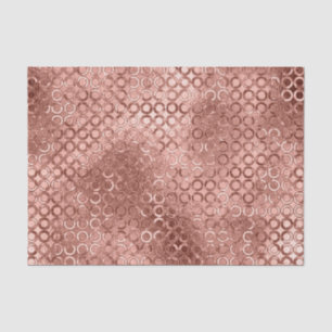 Sparkly Roos Gold Circles Roze Luxe Sparkle Tissuepapier