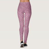 Sparkly Roos gouden Leggings (Achterkant)