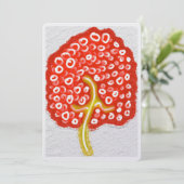 Sparkly Rosh Hashanah ראש השנה appelboom Feestdagenkaart (Staand voorkant)