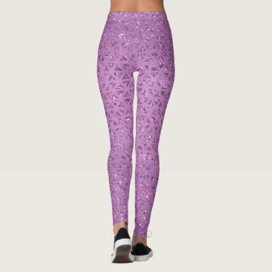 Sparkly Roze Leggings (Achterkant)
