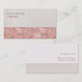 Sparkly Schattig Roze Sequins Visitekaartje (Voorkant / Achterkant)