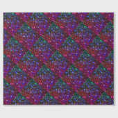 Sparkly schittert Patroon - Kerstmis Cadeaupapier (Vlak)